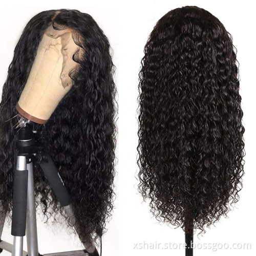 Brand New Woman Full 30 Inch 613 Virgin 250 Density 200% Kinky 100% Human Hair 360 Lace Front Wig